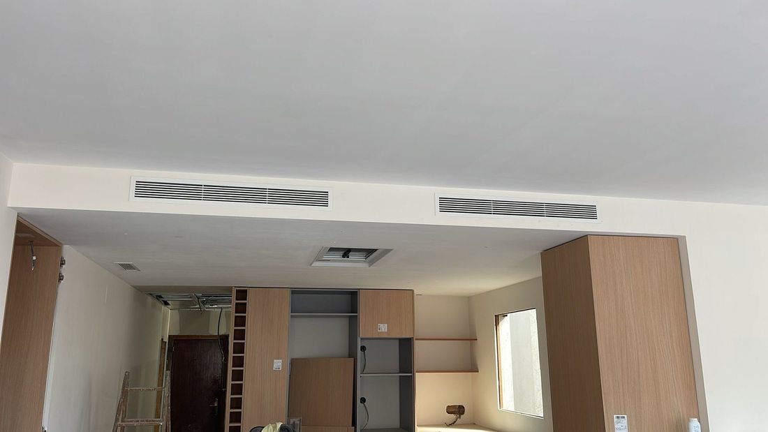 Instalación de conductos — Local comercial